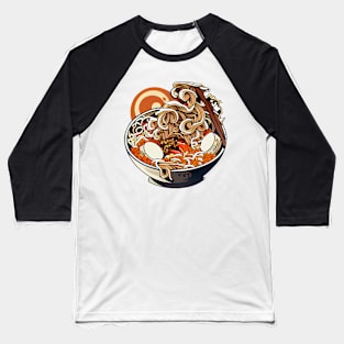 Ramen Noodle sticker Baseball T-Shirt